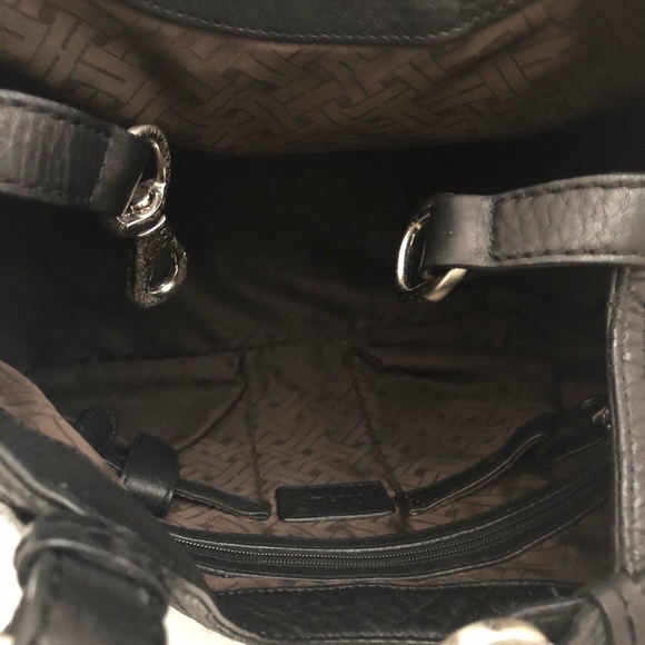 Cole Haan Pebbled Leather Triangle Tote - Picture 7 of 8